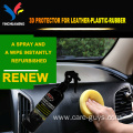 Dashboard polish interior cleaning spray car care